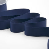 gros grain 30 mm blu scuro