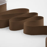 gros grain 30 mm marrone