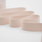 gros grain 30 mm rosa cipria