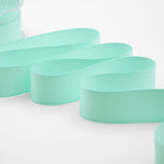 gros grain 30 mm verde acqua marina