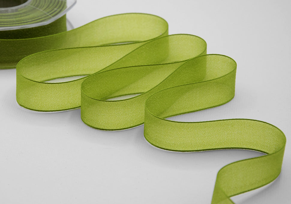 velo luminoso 6 mm verde pistacchio