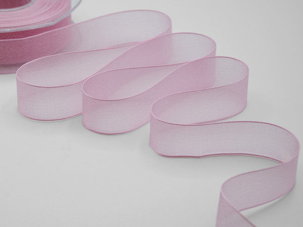 Bright 6 mm pink baby veil