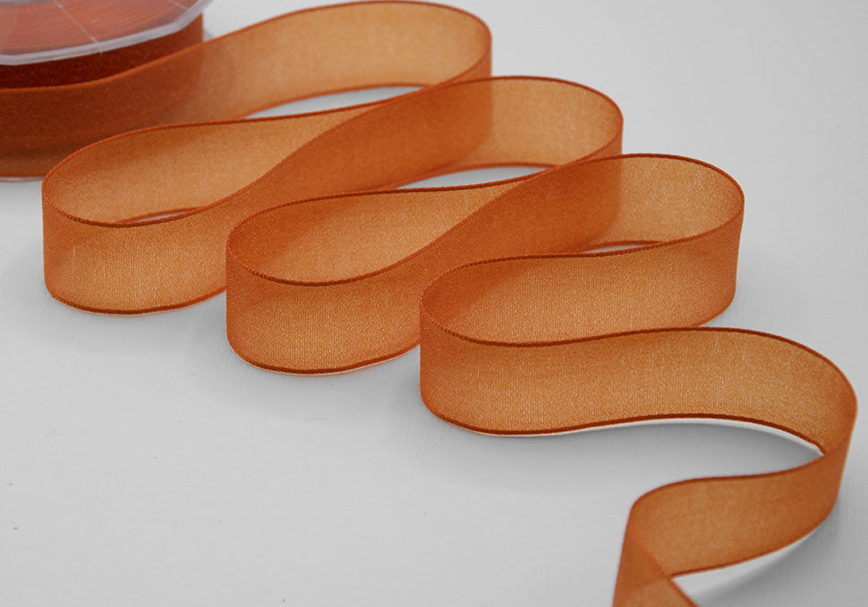 velo luminoso 6 mm arancio pesca