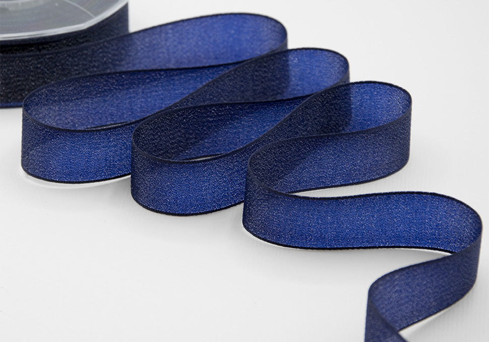 velo luminoso 6 mm blu scuro