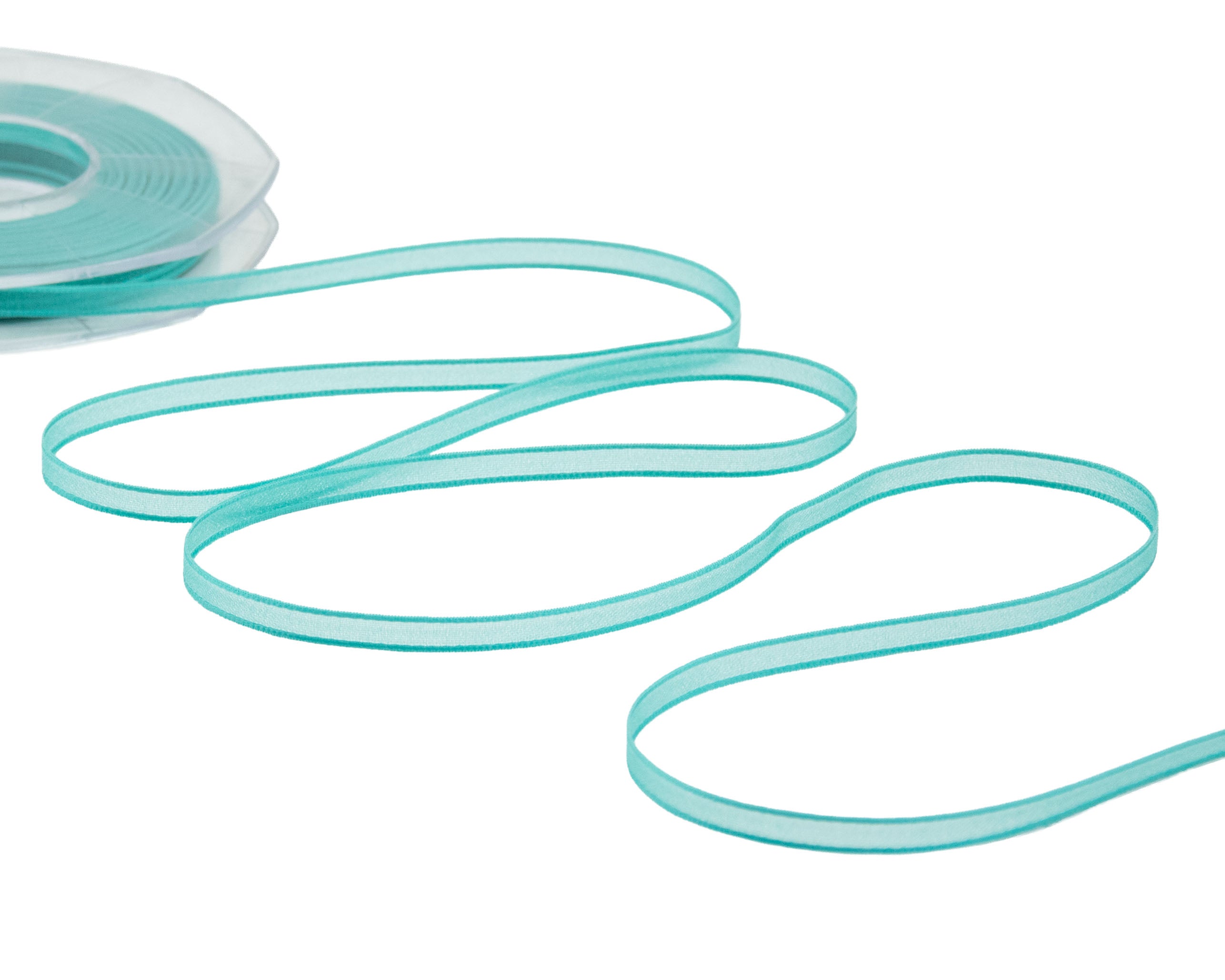 velo luminoso 6 mm verde acqua marina