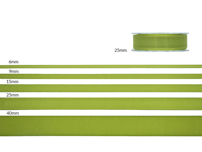 Velo Luminoso 25 mm Verde Inglese