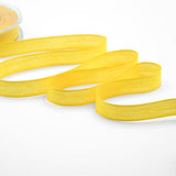 velo cotone resinato 15 mm giallo sole