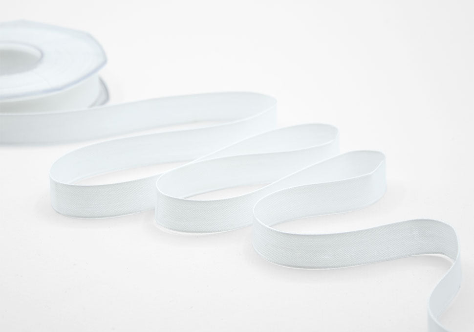velo cotone resinato 15 mm bianco naturale