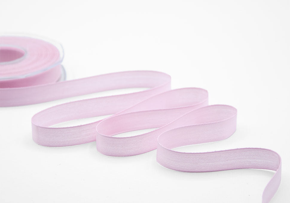 velo cotone resinato 15 mm rosa baby