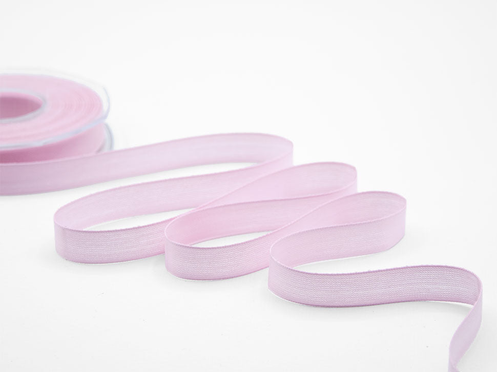 velo cotone resinato 15 mm rosa baby