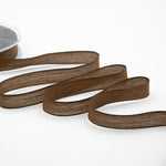 velo cotone resinato 15 mm marrone