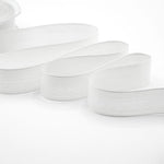 velo cotone resinato 25 mm bianco ottico