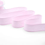 velo cotone resinato 25 mm rosa baby