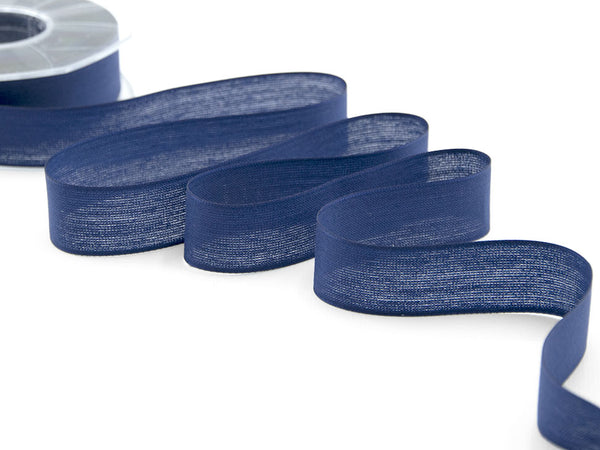 25 mm dark blue resin cotton veil
