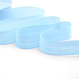 velo cotone resinato 25 mm azzurro baby