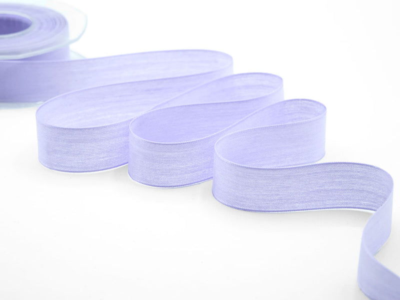 Veil de coton de résine lilas de 25 mm