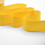 velo cotone resinato 40 mm giallo sole