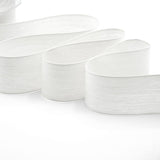 velo cotone resinato 40 mm bianco ottico