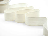 40 mm natural resin cotton veil white