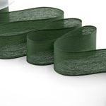 velo cotone resinato 40 mm verde inglese