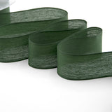 velo cotone resinato 40 mm verde inglese