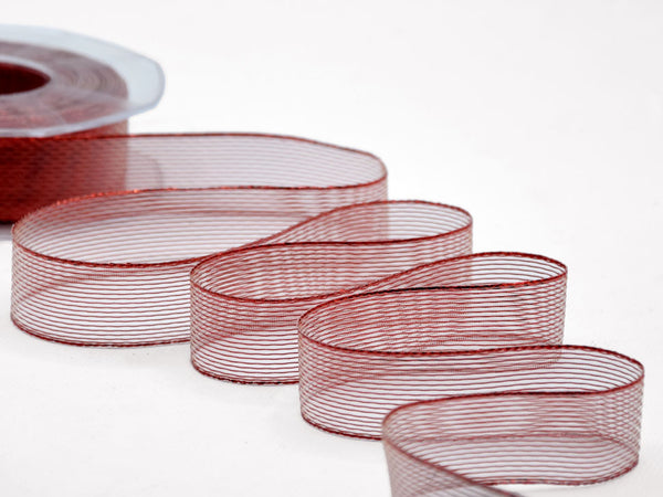 Veil Sirio Lame 25 MM Red