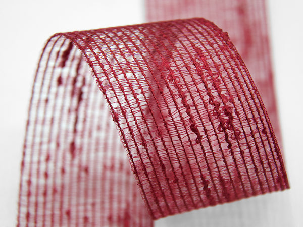 40 mm amaranth veil
