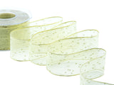 40 mm gold silver gold veil