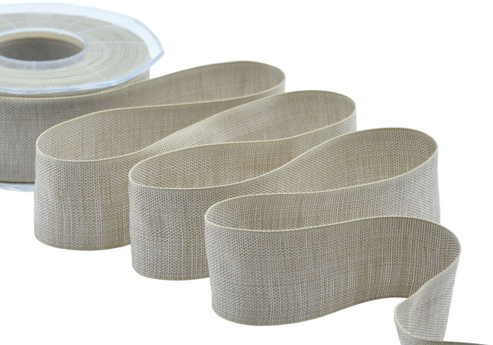 tela canovaccio 40 mm beige
