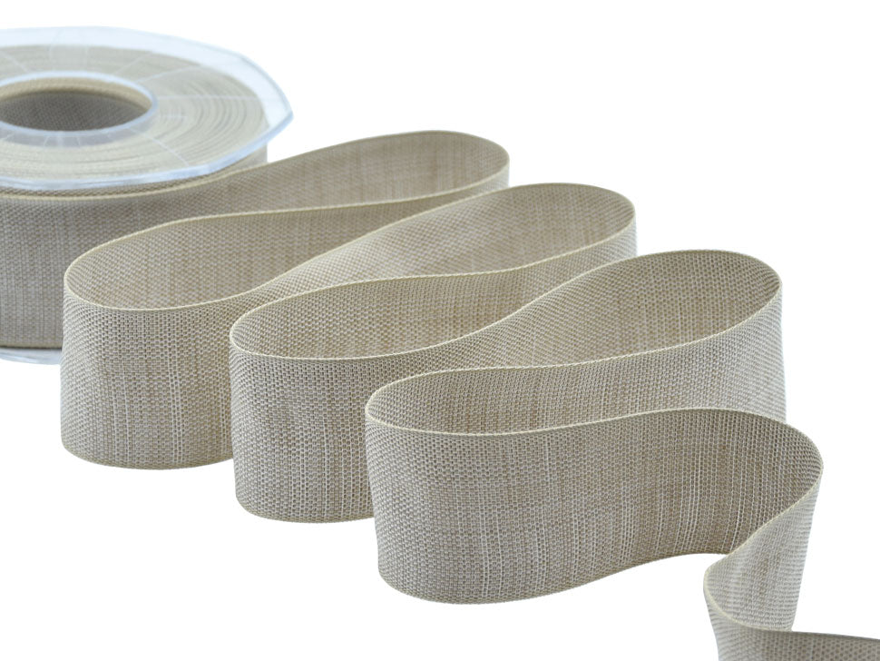tela canovaccio 40 mm beige