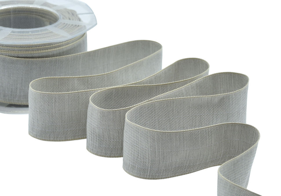 tela canovaccio 40 mm grigio scuro