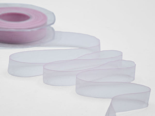 Organza Opaca 17 mm Rosa Baby