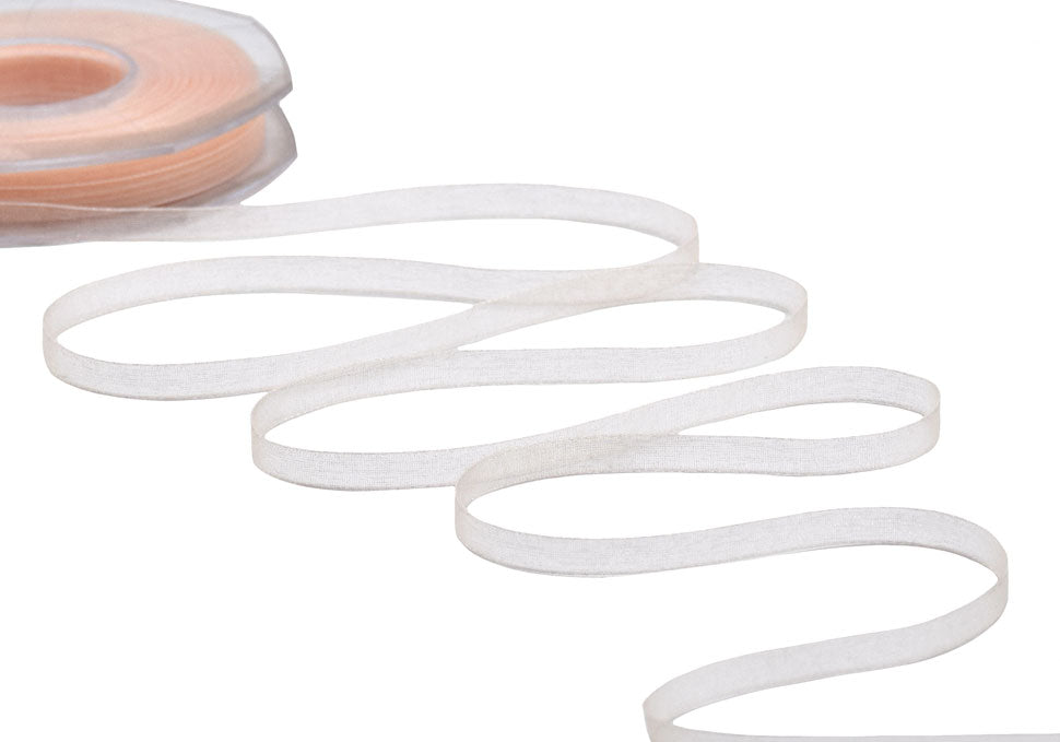 organza 7 mm albicocca chiaro