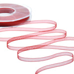 organza 7 mm rosso
