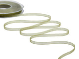 organza 7 mm verde muschio