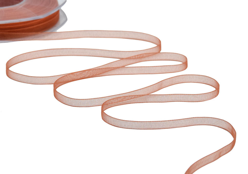 organza 7 mm arancio pesca