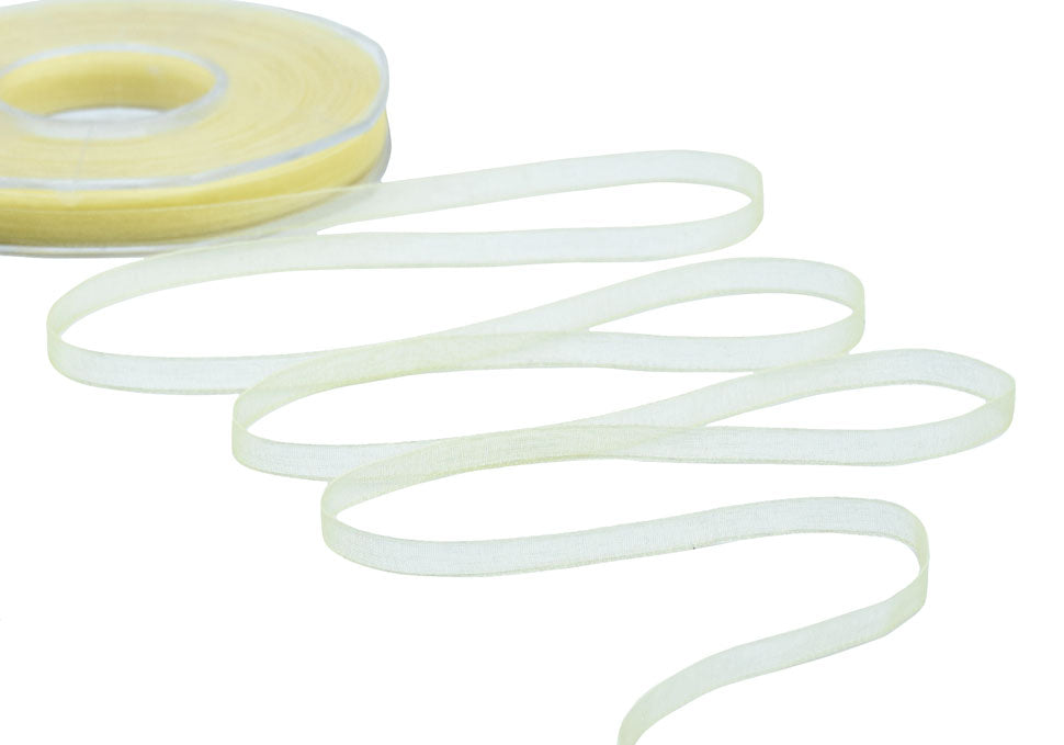 organza 7 mm giallo