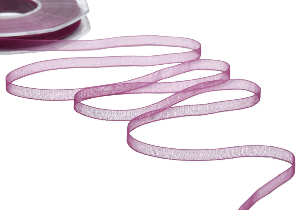 organza 7 mm ciclamino
