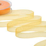 organza 15 mm giallo sole