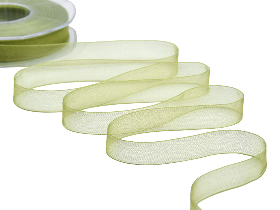 organza 15 mm verde pistacchio