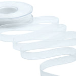 organza 15 mm bianco ottico