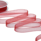 organza 15 mm rosso