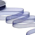 organza 15 mm blu scuro