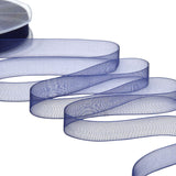 organza 15 mm blu scuro