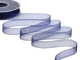 organza 15 mm blu scuro