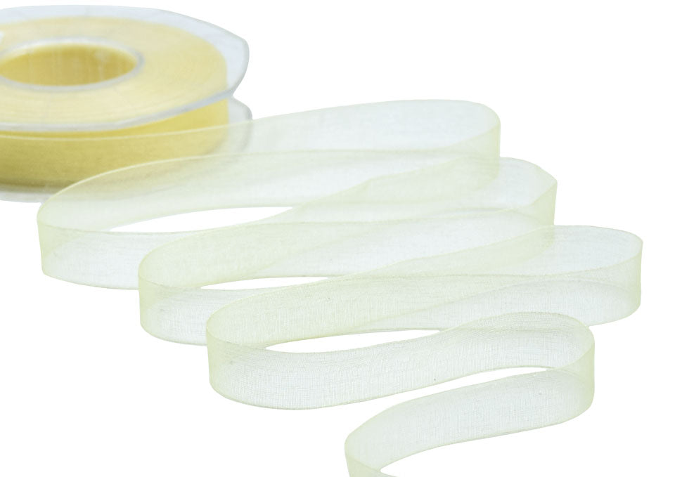 organza 15 mm giallo