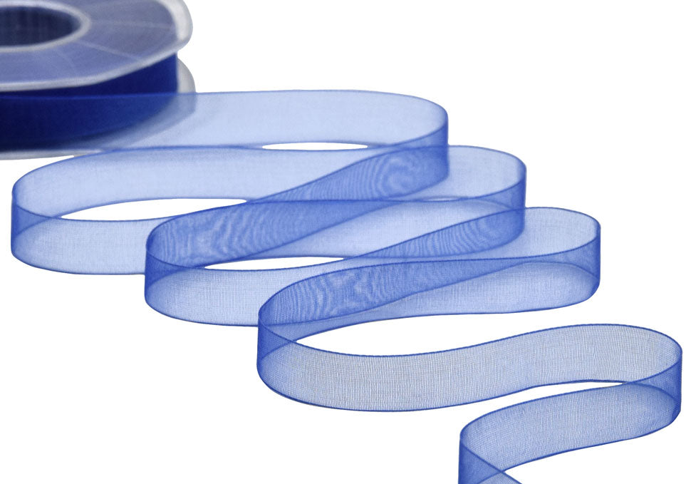 organza 15 mm blu cina