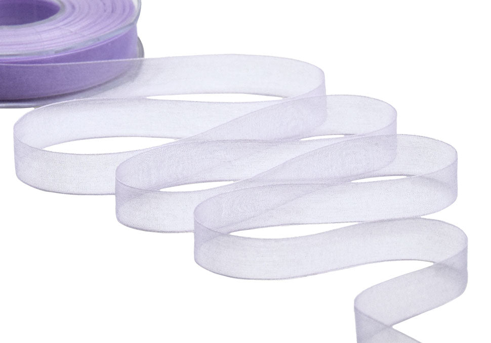 organza 15 mm lilla