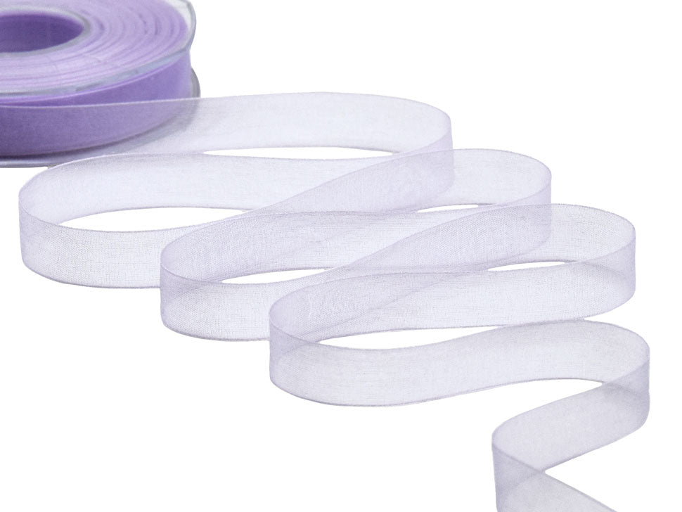 organza 15 mm lilla