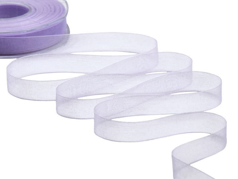 organza 15 mm lilla